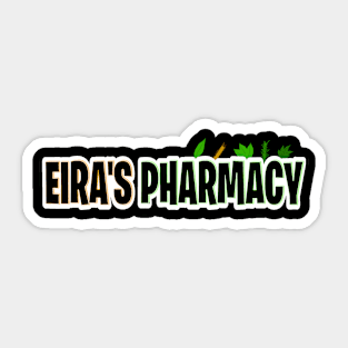 Eira’s Pharmacy Sticker